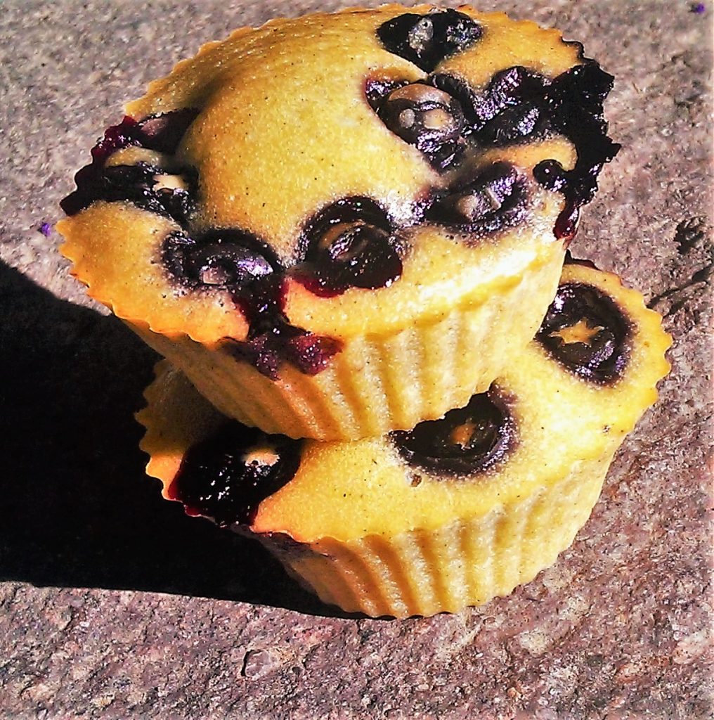 Blueberry Peanut Muffin