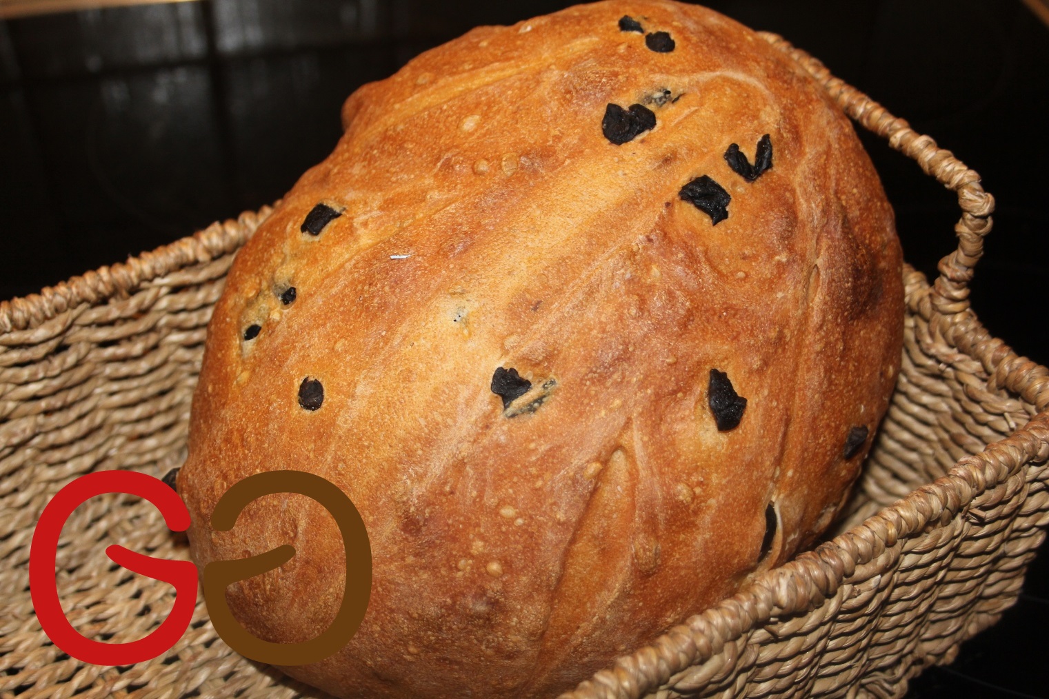 Dinkel-Oliven-Brot